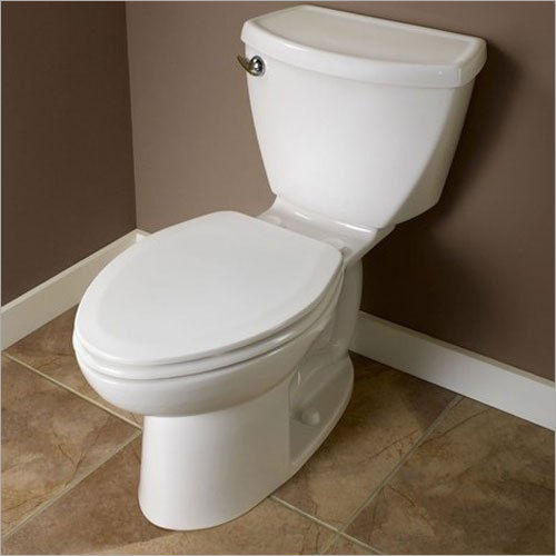 Elongated Ceramic Floor Mounted One Piece Toilet Seat