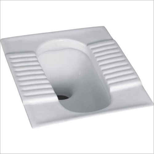 White Orissa Pan Toilet Seat