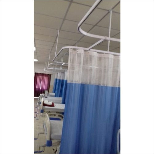 White Hospital Curtain Track