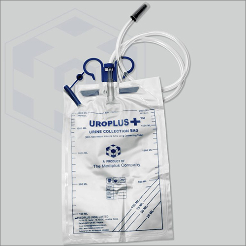 Plastic Uroplus Plus Urine Bag