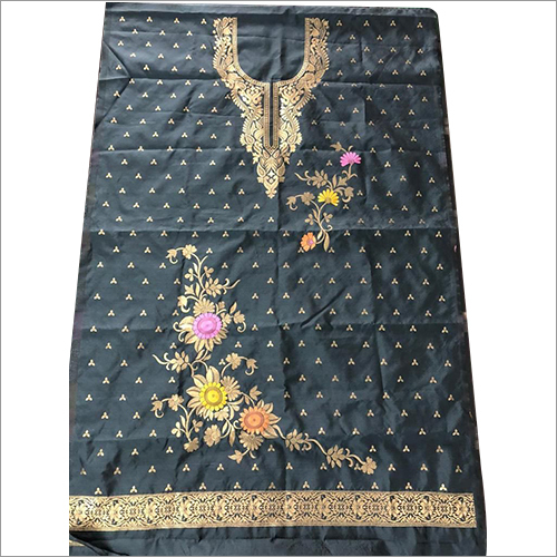 Ethnic Banarasi Silk Dress Material