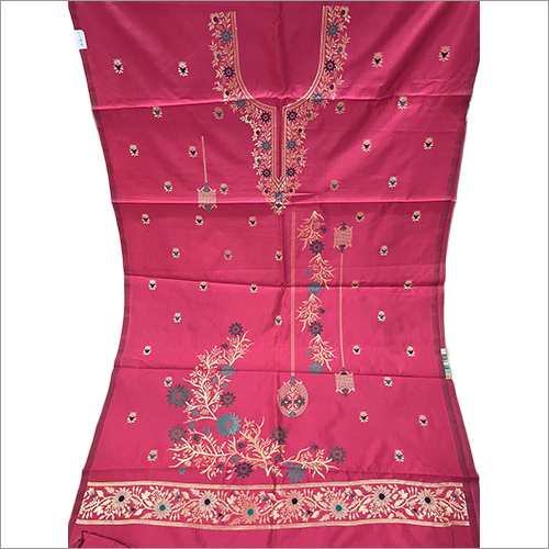 Lightweight Banarasi Silk Dress Material