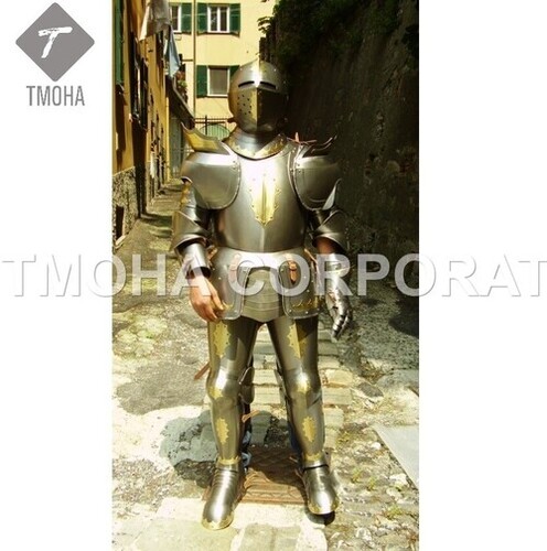 Medieval Full Suit of Knight Armor Suit Templar Armor Costumes Ancient Armor Suit Wearable Medieval Knight Armor AS0012