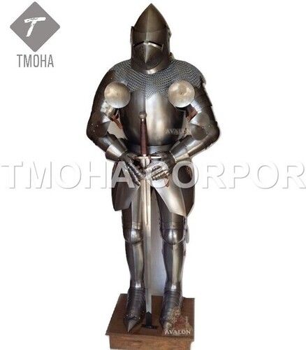 Iron Medieval Full Suit Of Knight Armor Suit Templar Armor Costumes Ancient Armor Suit Wearable Medieval Knight Armor As0016