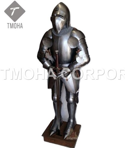 Medieval Full Suit of Knight Armor Suit Templar Armor Costumes Ancient Armor Suit Wearable Medieval Knight Armor AS0017
