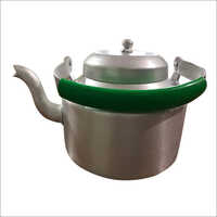Aluminum Tea Kettle With Green Handle Application: Commercial