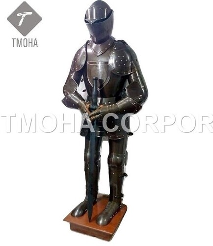 Medieval Full Suit of Knight Armor Suit Templar Armor Costumes Ancient Armor Suit Wearable Medieval Knight Armor AS0028