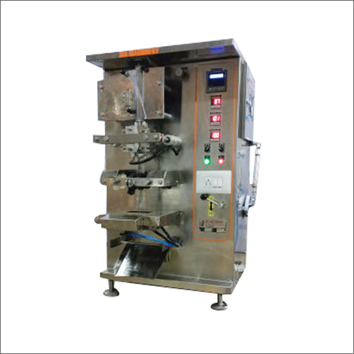 Liquid Pouch Packing Machine - Metal Construction, High Efficiency | Automatic Grade, Human Machine Interface