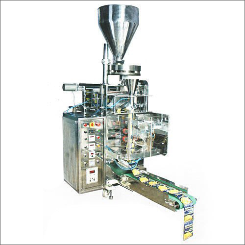 Sugar Packing Machine - Metal, Automatic Heavy Duty Packaging Device | Warranty Included, Efficient Operation