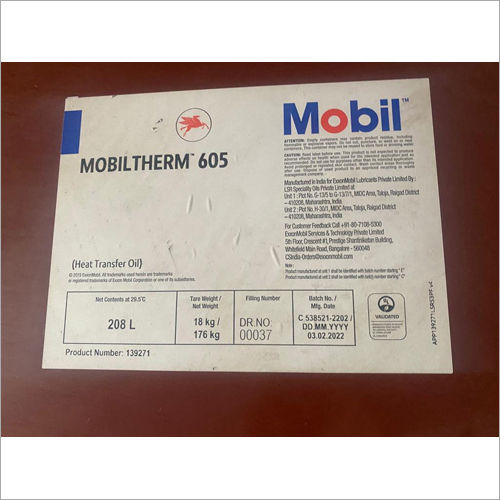 208 Ltr Mobil Therm 605 Heat Transfer Oil