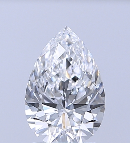 Pear Shape Hpht Loose Diamonds 1 Ct Vvs2 Ef Color Excellent Quality