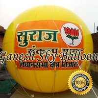 BJP Political Advertising Sky Balloons
