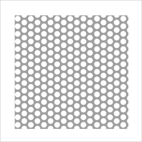 Mild Steel Perforated Square Sheet