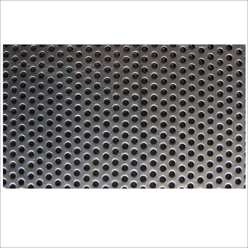 Silver Cold Rolled Ms Perforated Sheet