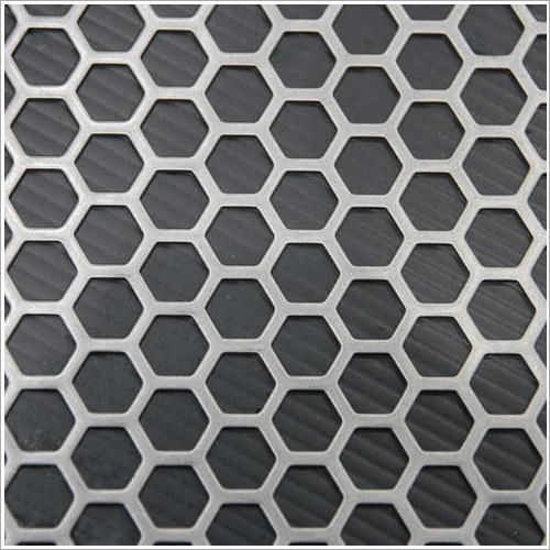 Silver Ms Anodized Perforated Sheet