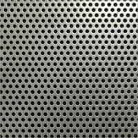 Hexagonal Hole MS Perforated Sheets