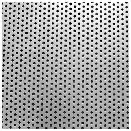 Hexagonal Hole MS Perforated Sheets