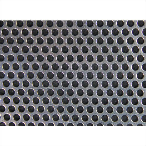 Hexagonal Hole MS Perforated Sheets