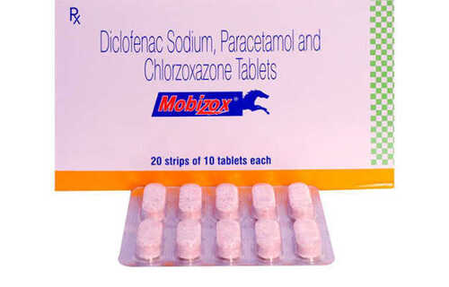 Chlorzoxazone Diclofenac Paracetamol Tablets