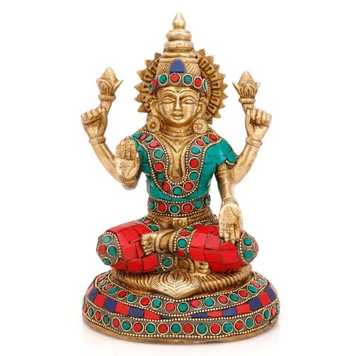 Laxmi Brass Reliogious Statue for wealth and Fortune