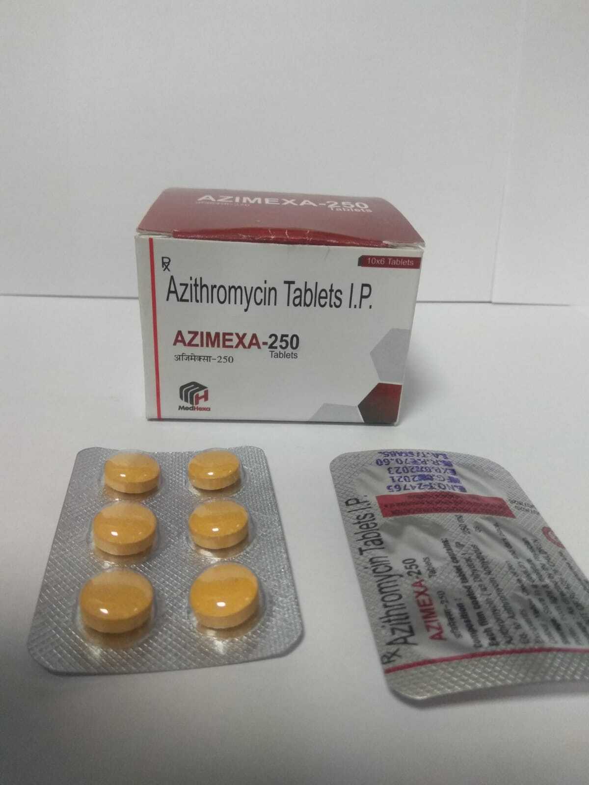 250MG Azithromycin Tablets