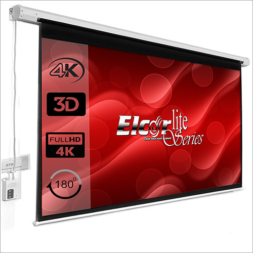 Motorized Projector Screen - Application: Commerical