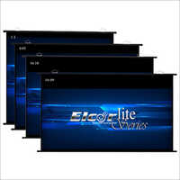 Map - Calander Type Projector Screen - Application: Commercial