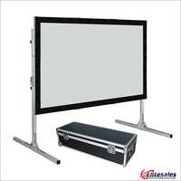 Fast folding Projection Screen