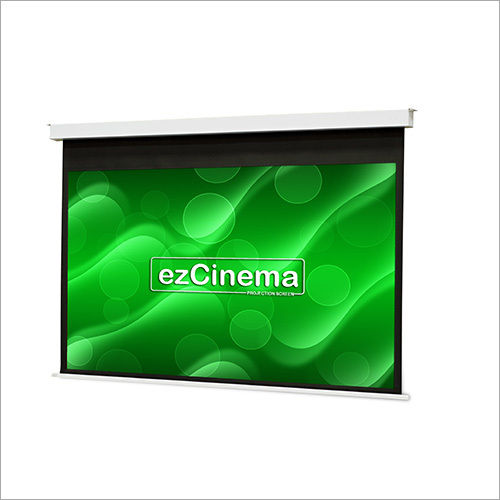 Recessed In-Ceiling Projection Screen Application: Commercial