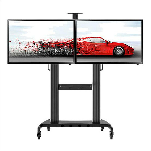 Dual TV Trolley Stand