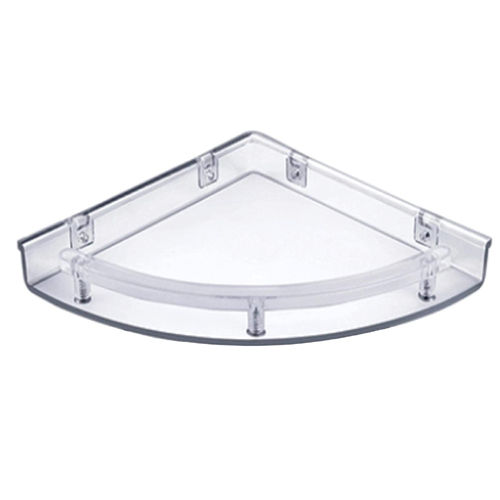 Pvc 12 Inch Corner Shelf Unbrekable