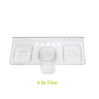 4in1 Tumbler Holder Soap Dish Unbrekeble