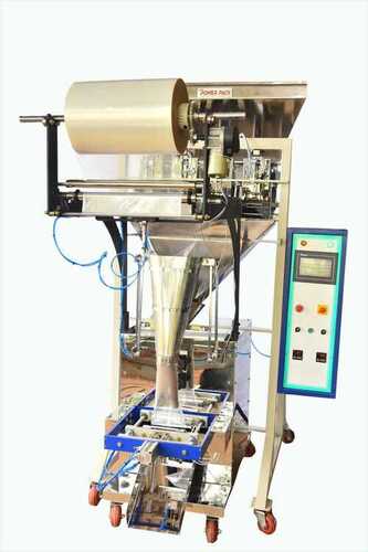 Automatic Pouch Packing Machine Four Head Sealer Type
