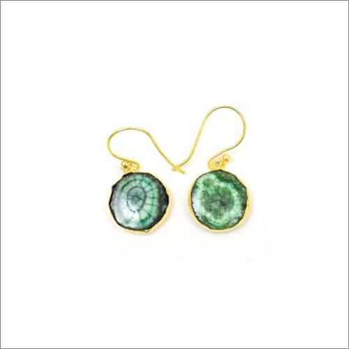 Solar Quartz Gemstone Earring