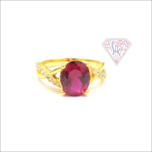 925 Sterling Silver Cubic Zirconia Gemstone Ring