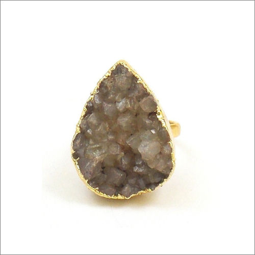 Druzy Gemstone Ring