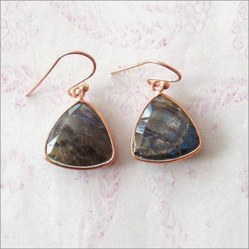 Natural Labradorite Earrings