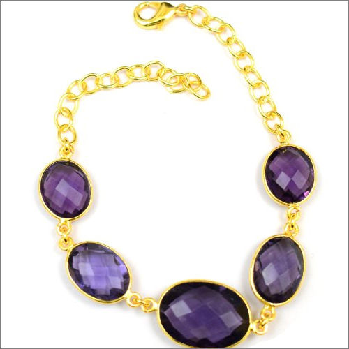 Amethyst Gemstone Stylish Bracelets