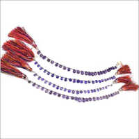 Purple Zircon Beads Strands