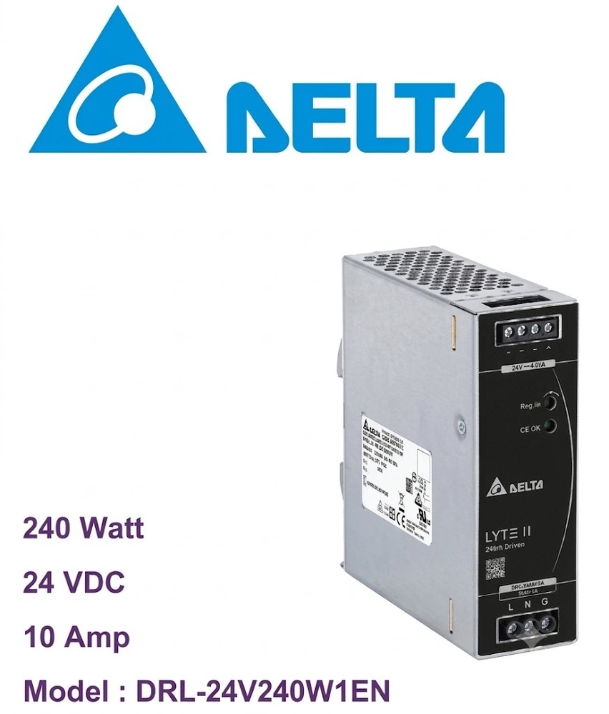 Drl-24V240W1En Delta Smps Power Supply - Application: Industrial
