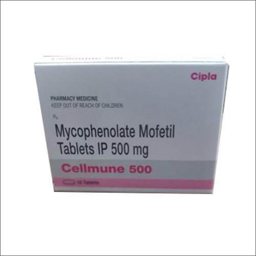 Mycophenolate Mofetil Tablets - 500mg | Immunosuppressive Agent, High Quality, Effective for Organ Rejection Prevention, Recommended Storage in Dry Place