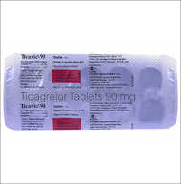 Ticagrelor Tablets - 90mg Dosage , General Medicine In Tablet Form For Human Use, Store In A Dry Place