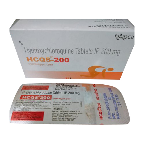 200Mg Hydroxychloroquine Tablets Ip General Medicines