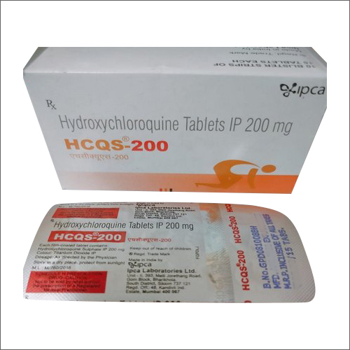 200mg Hydroxychloroquine Tablets IP - Dosage 200 mg, Drug Type General Medicines, Recommended For Human Use, Storage Instructions Dry Place