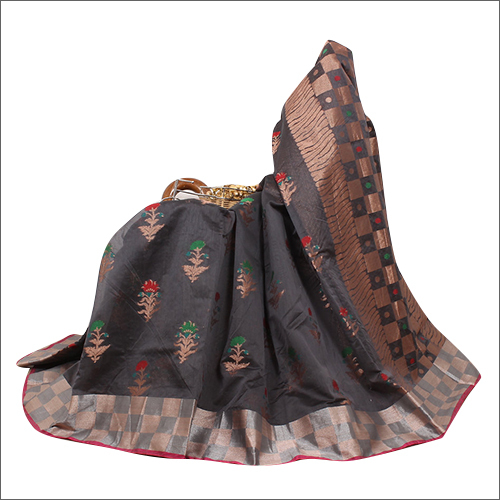 Designer Banarasi Handwoven Cotton Silk Saree