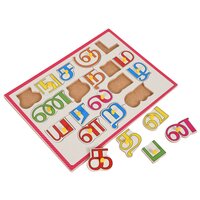 Tamil Consonants Alphabets With Knobs