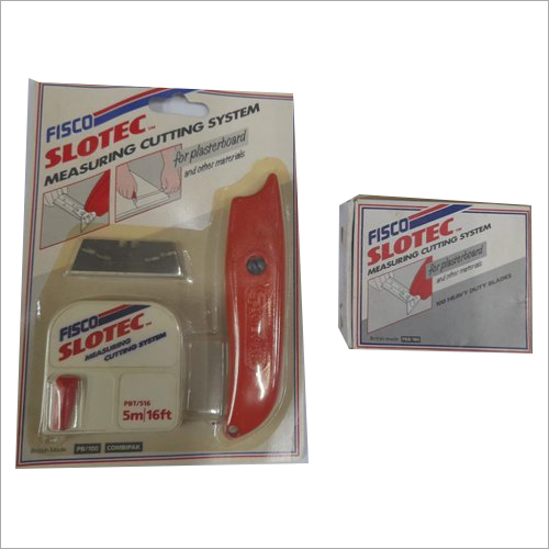 Fisco Slotec 5m Measuring Tape and Cutting Blade