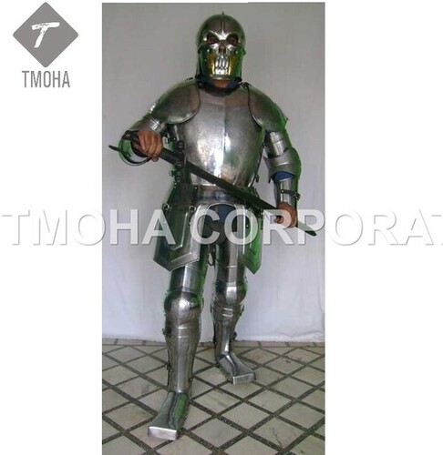 Medieval Full Suit of Knight Armor Suit Templar Armor Costumes Ancient Armor Suit Wearable Medieval Knight Armor AS0031
