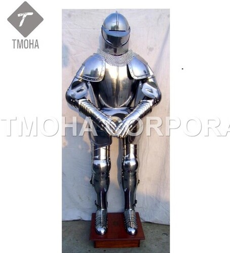 Medieval Full Suit of Knight Armor Suit Templar Armor Costumes Ancient Armor Suit Wearable Medieval Knight Armor AS0034