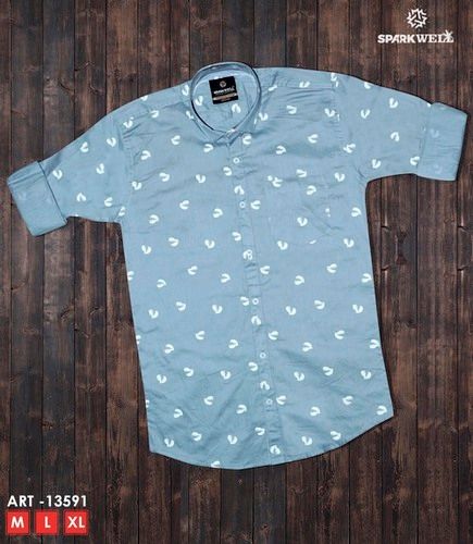 MEN PRINT SHIRT